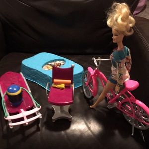 Barbie and accessories